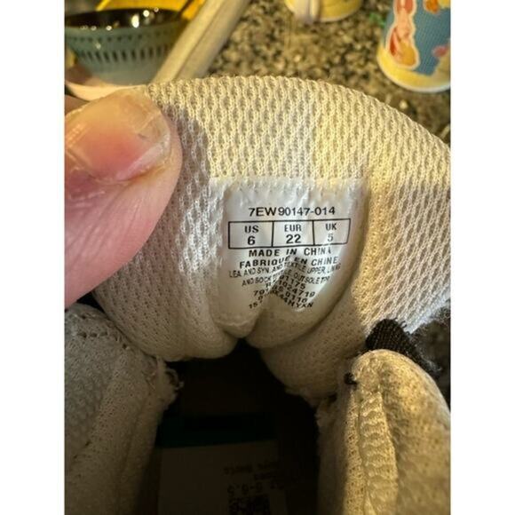 Patrick Ewing Toddler Size 6 Black and White Sneakers‎ - Picture 2 of 5